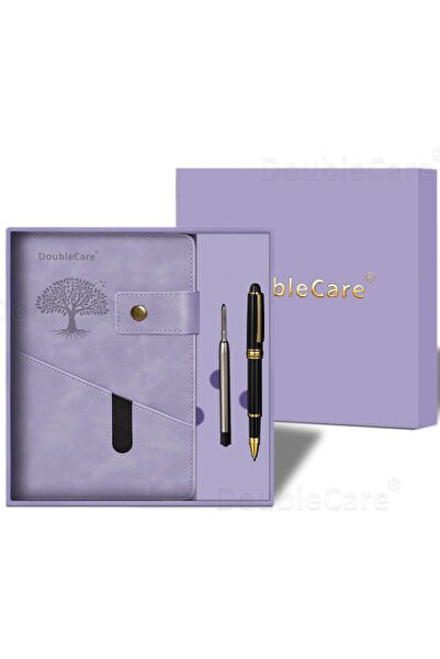 Generic A5 Notebook Lined Journal with Divider, 300-Page Hardcover Leather Jo...