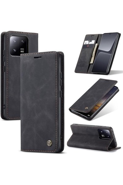 Generic CaseMe Wallet Case for Xiaomi Poco X7 Pro 5G, Premium Retro PU Leathe...