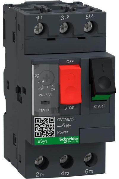 Generic Schneider Electric Gv2Me Motor Cb Therm/Mag 24-32A Rocker