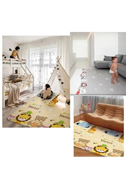 Creative Toys Covor de joaca termoizolant cu 2 fete 180 x 150 cm