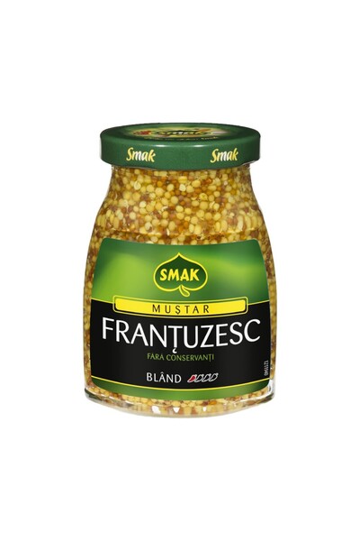 SMAK Set 3 x Mustar Frantuzesc, Smak, 180 g
