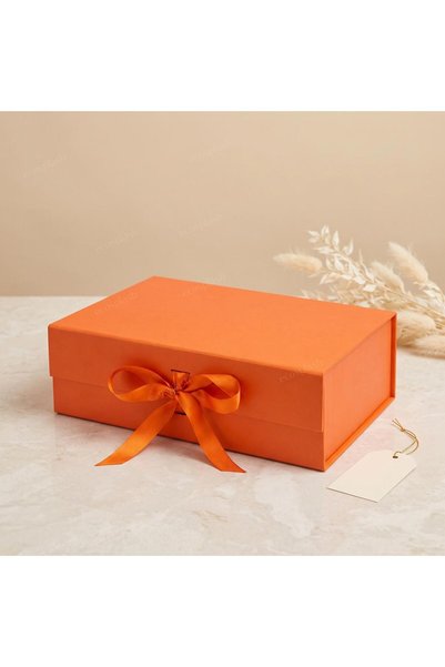 Generic Brand Premium Gift Box with Satin Ribbon, 32 x 20 x 10 cm, 1200 GSM M...