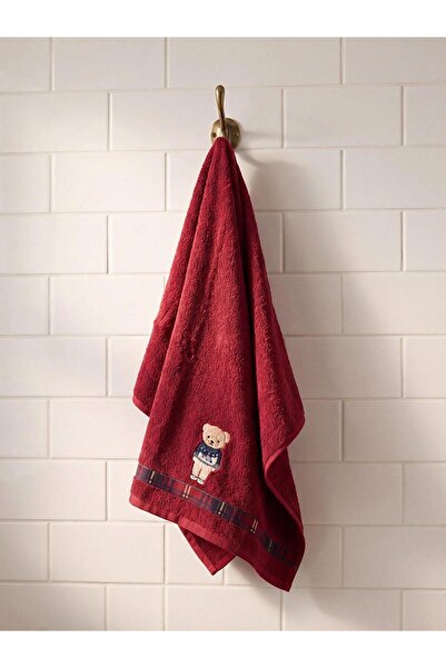 LC Waikiki Teddy Bear Embroidered Face Towel 50X80 (W6)