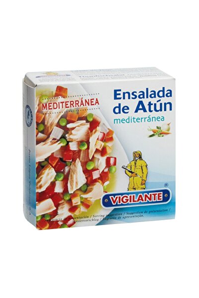Vigilante Set 2 x Salata de Ton Mediteraneana, Vigilante, 150 g