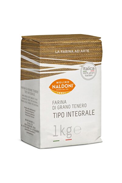 MOLINO NALDONI MUGNAI DAL 1800 Set 3 x Faina din Grau Tanar Integrala, Naldon...