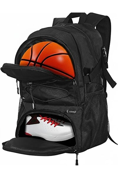 Generic Basketball Backpack Large Sports Bag with Separate Ball holder & Shoe...