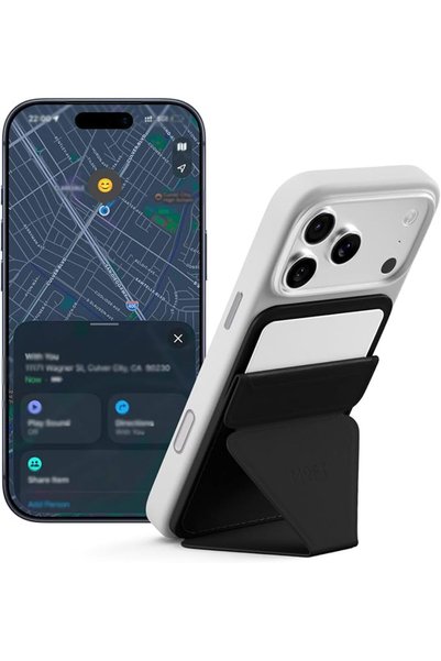 TERRIFI حامل هاتف، لمحفظة MagSafe مع حامل بطاقات وميزة تتبع Find My، حامل مغن...