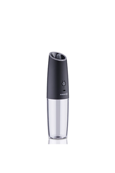 KORKMAZ Comfort Şarjlı Siyah Otomatik Baharat Öğütücü 220 ml A5670