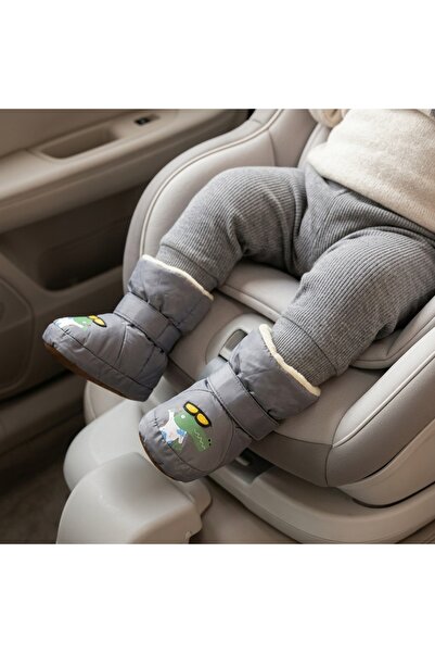 OEM Botoșei de iarnă călduroși pentru bebe, interior îmblănit, talpă anti-alu...
