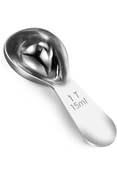 Generic 18/8 Stainless Steel Coffee Scoop (1 Tablespoon, 15ml) Exact Measurin...