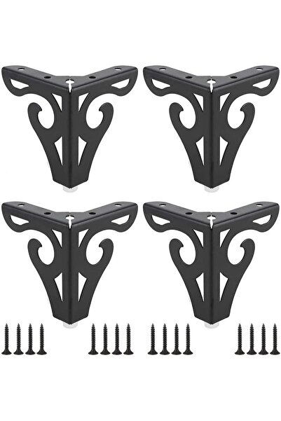 Generic Furniture Legs, 10cm Heavy Duty Furniture Metal Table Legs with Screw...