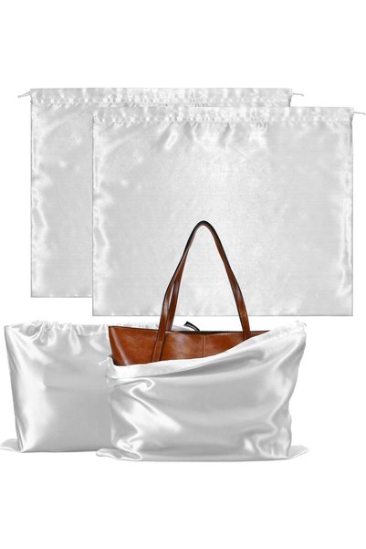 Generic 2 PCS Dust Cover Storage Bags Silk Dustproof Drawstring Bag storage, ...