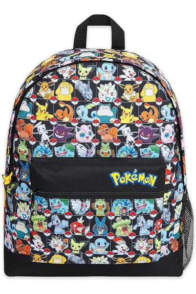 Pokémon حقيبة ظهر مدرسية للأطفال من الجنسين (عبوة واحدة)