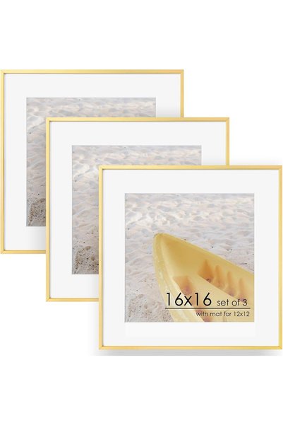 Generic 8x10 Picture Frame, Display Pictures 5x7 with Mat or 8x10 Without Mat...