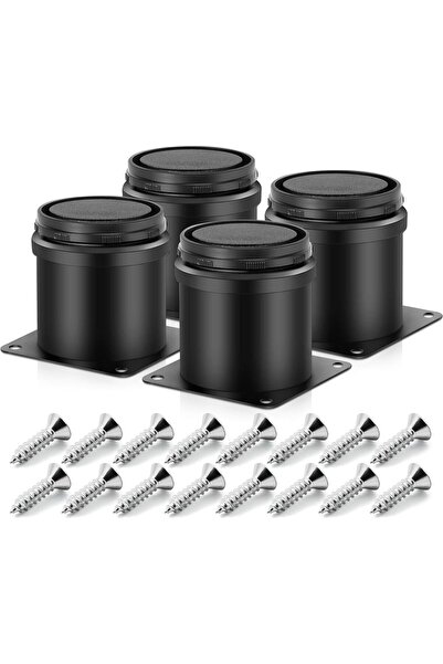 Generic Stainless Steel Adjustable Legs, 4 Pcs Stainless Steel Kitchen Feet R...