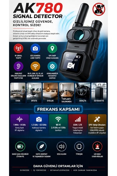 Genel Markalar Ak 780 Sinyal Dedektörü