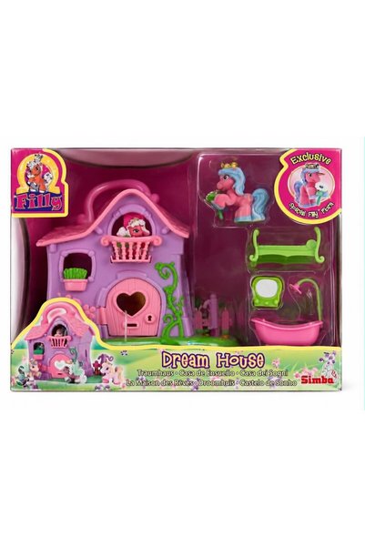 Simba Set de joacă, Simba, Filly Dream House, căsuță pentru ponei, accesorii, multicolor