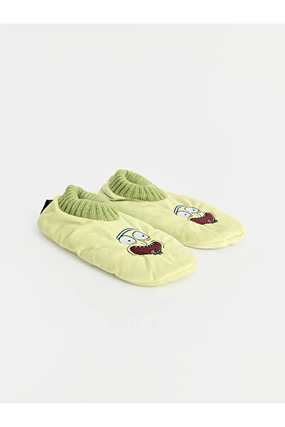 LC Waikiki Yeşil Rick And Morty Nakışlı Erkek Ev Pandufu