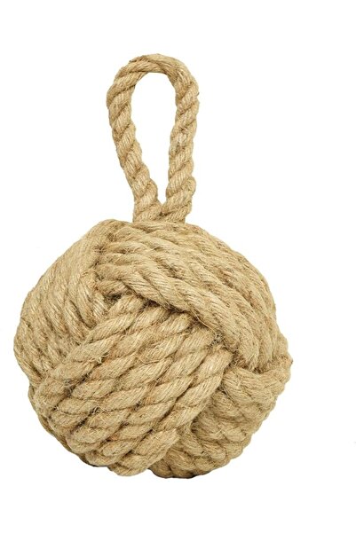 GENERAL Pomeat Decorative Door Stoppers Rope Knot Nautical Weighted Decorativ...