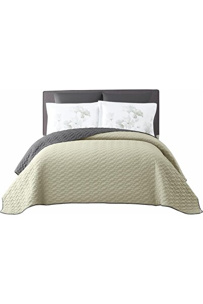 Generic DONETELLA Quilt Set, 6-Piece Reversible Quilted Coverlet Set, King Si...