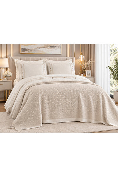 Capital Home Cuvertura+lenjerie+patura trico =7 piese