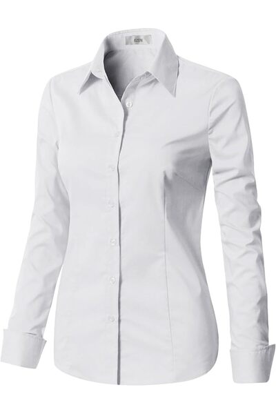 GENERAL EZEN womens Women Button Down Shirts Women Button Down Shirts