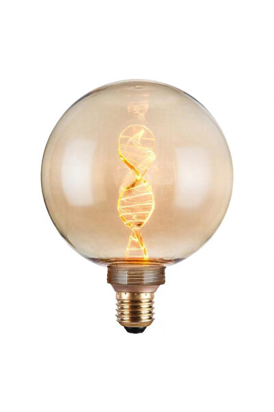 Generic Brand Λάμπα LED RN-DNA G125 pakoworld 3.5W E27 220-240V κεχριμπαρένιο