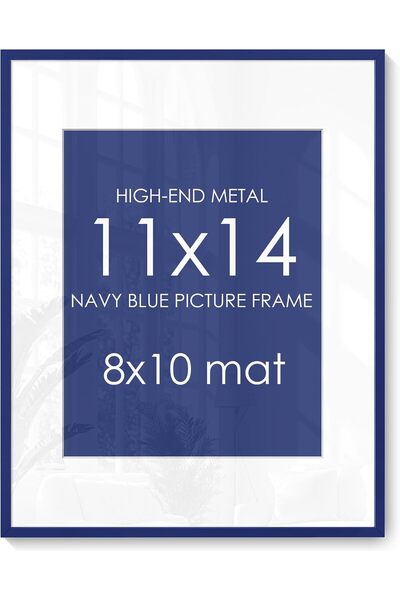Generic إطار صورة 8x10، عرض صور 5x7 مع مات أو 8x10 بدون مات، عرض على الحائط أ...