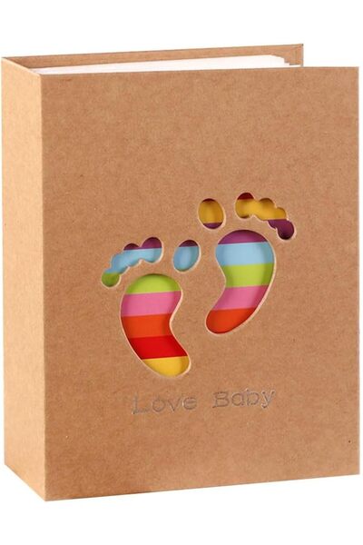 Generic Baby Photo Albums, Baby Memory Book, 6-inch Photo Album with Kraft Pa...