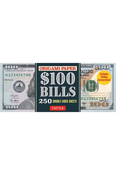 Generic Origami Paper: One Hundred Dollar Bills: Origami Paper; 250 Double-Si...