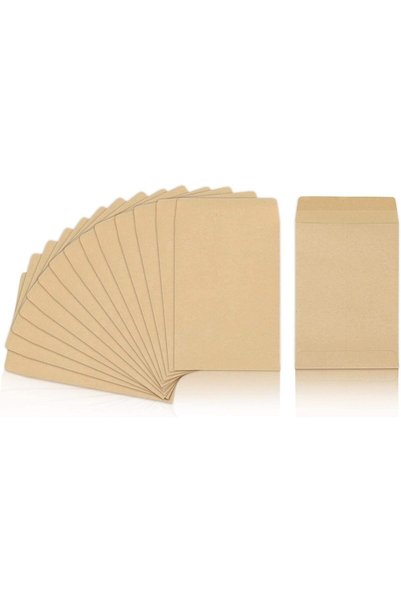 Generic 200 Packs Coin Seed Envelopes Kraft Small Parts Packets Envelopes Sel...