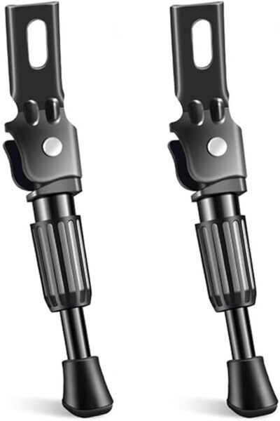 Generic حامل جانبي لدراجة الأطفال، قابل للتعديل من سبائك الألومنيوم، مناسب لل...