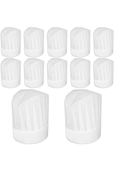 Generic 12 Pack Chef Hats for Kids - Disposable Paper Chefs Hat Bulk DIY Kids...
