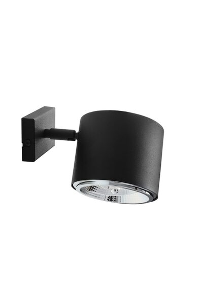 Aldex Aplică de perete, Aldex, BOT, neagră, metal, soclu GU10