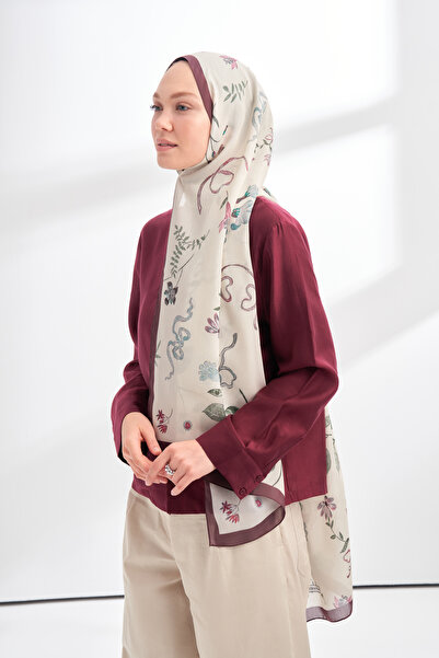 ARMANDA FLORAL ARCHIVE LAVINIA DESEN ŞAL - GÜL KURUSU