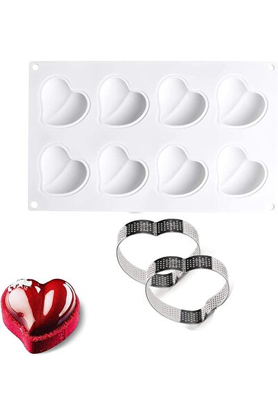 Generic قالب سيليكون للخبز للكيك الموس، قوالب خبز ثلاثية الأبعاد غير لاصقة، ح...