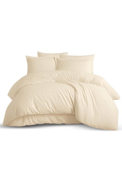 Generic مفرش فندقي فاخر VIP قطن 100% (White, 180x200)