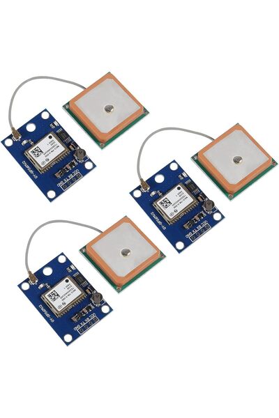 Generic 3 قطع وحدة GPS طراز GY-NEO7MV2 NEO-7M مع تحكم في الطيران وذاكرة EEPRO...