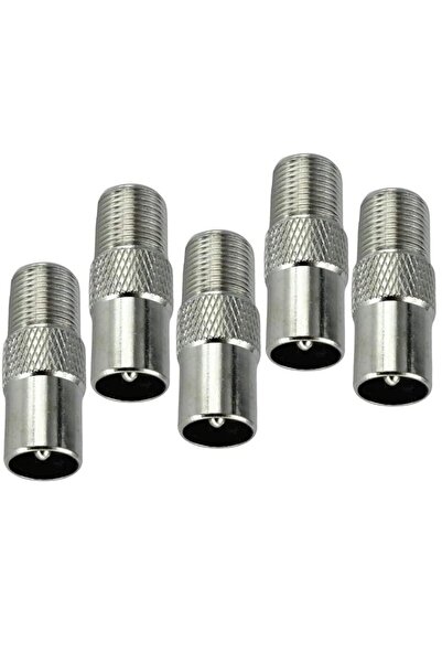 Generic STB Quick Plug RF Coax F Female to TV Male IEC Coaxial Connector F Co...