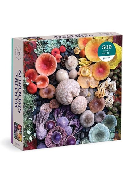 Galison لغز شرومز إن بلوم المكون من 500 قطعة - لغز بحجم 20 × 20 بوصة، عمل فني...
