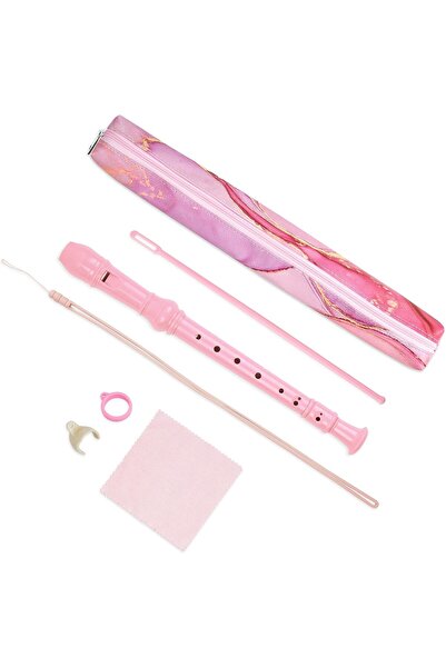 Generic Recorder Instrument for Beginner Kids Adults,8-Hole Soprano Descant R...