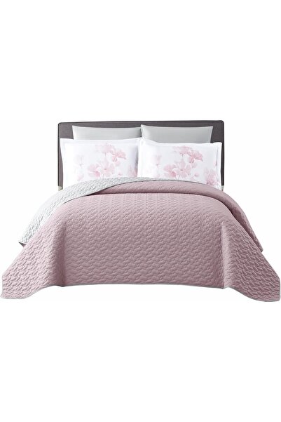 Generic DONETELLA Quilt Set, 6-Piece Reversible Quilted Coverlet Set, King Si...