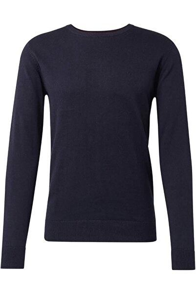 Tom Tailor Men's Strickpullover mit Crewneck Basic knitted jumper (pack of 1)
