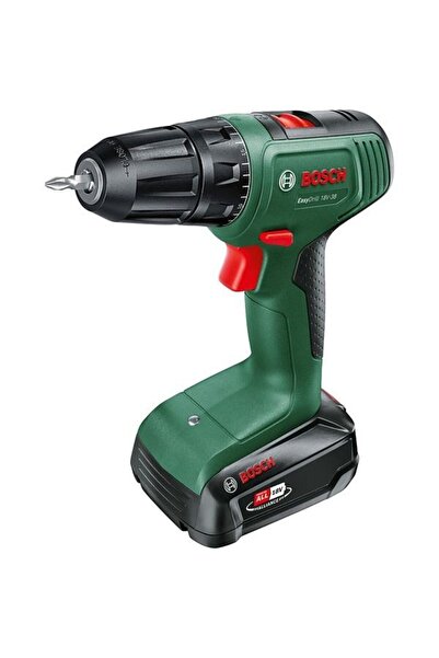 Bosch Easydrill 18V, 2Ah, Δράπανο/Κατσαβίδι με ταχεία ανάρτηση εργαλείου, Πρά...