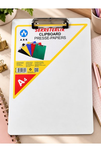 Ark A4 Cetvelli Plastik Kapaksız Sekreterlik 760