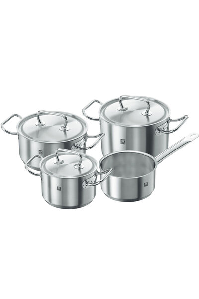 ZWILLING 7-pece stainless steel cooking pot set, "TWIN Classic" -