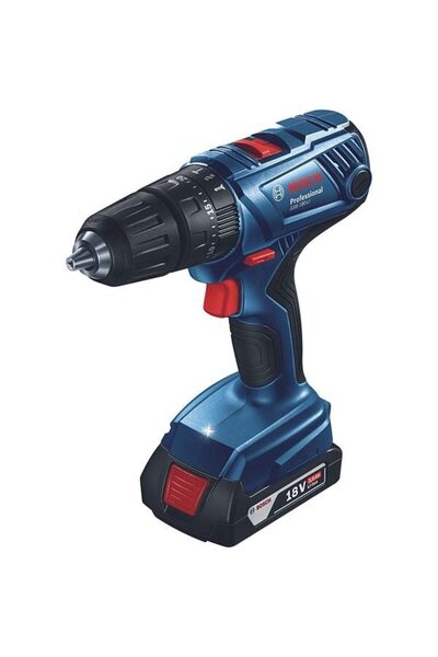 Bosch Professional Bosch GSB 180-Li Ударен винтоверт, 18V, 2 x 2.0Ah, 21/54 Nm