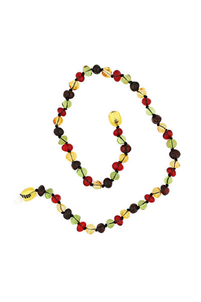 BlackCraft Damla Amber Baby Teeth Necklace