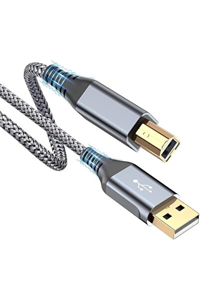 GENERAL sweguard Printer Cable 6M, USB-A to USB-B Cable, High Speed Nylon Bra...