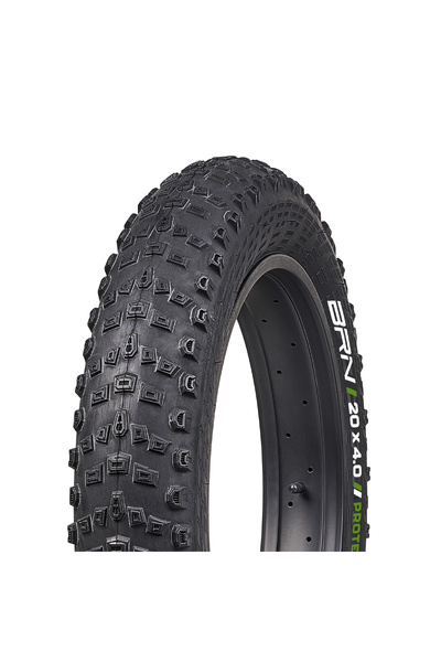 BRN Външна гума за Fat Bike Offroad Protection 20 x 4.0, защита от спукване 3...